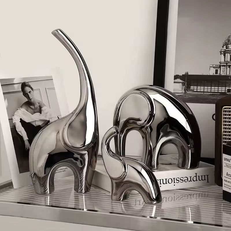 3pc Elephant Home Decor