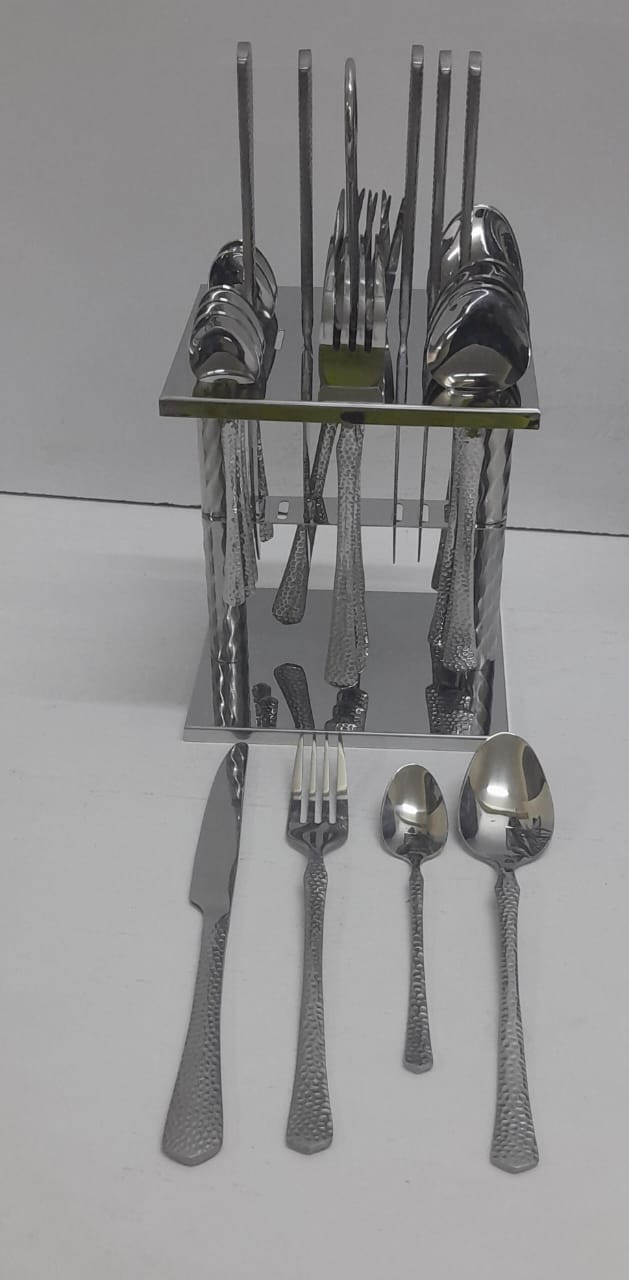 Cutlery Set With Stand