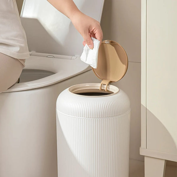 8L Round Intelligent Sensor Dustbin