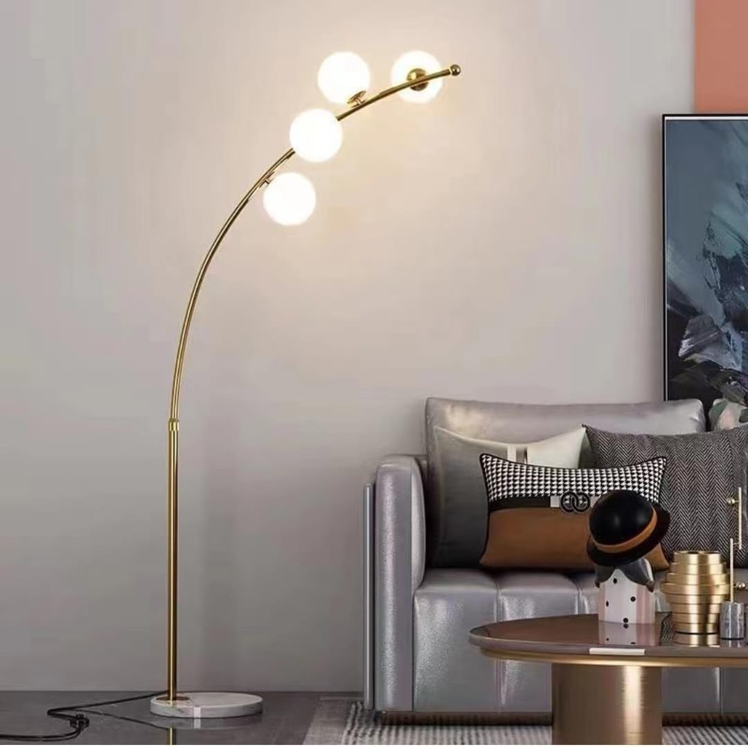 Valentina Arc Bubble Floor Lamp