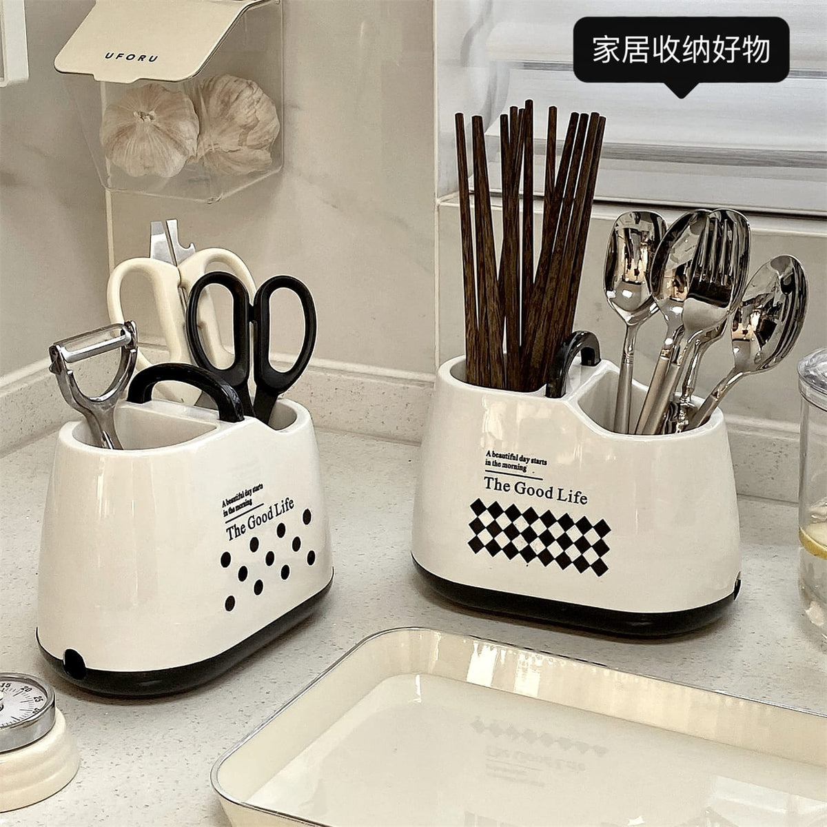 Cutlery Drainer And Holder