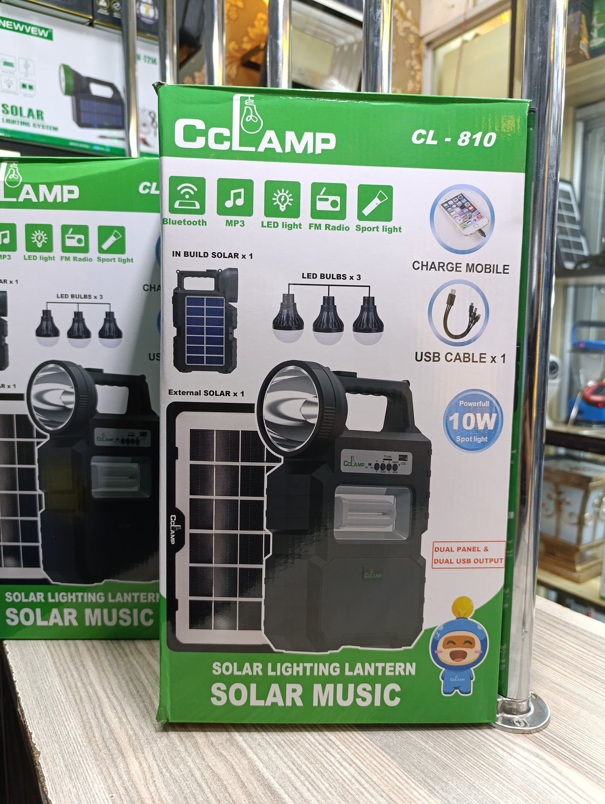 Solar Lighting System With Radio