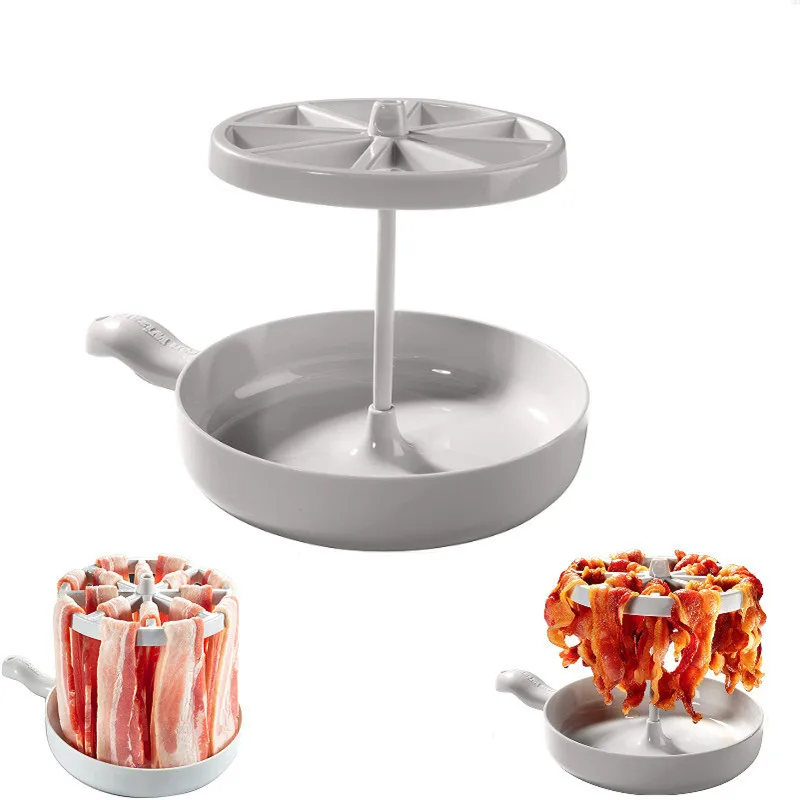 Microwave bacon maker