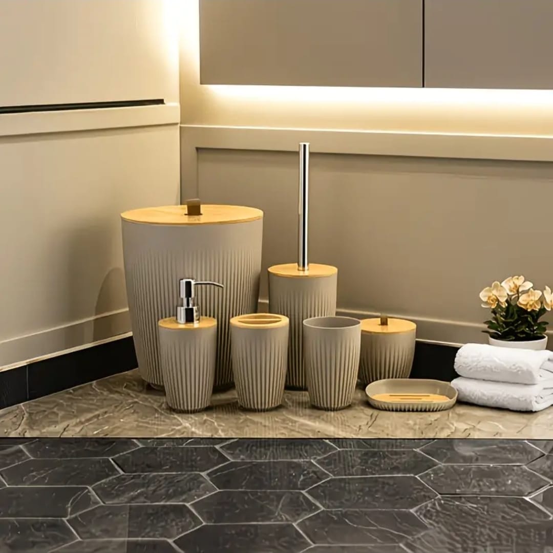7-in-1 Bathroom Accessories Set