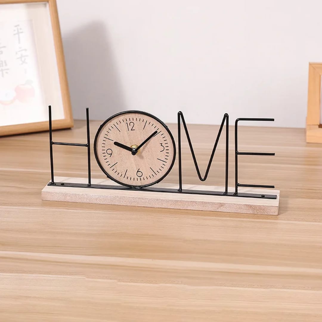 Handmade Creative TV Cabinet Clock