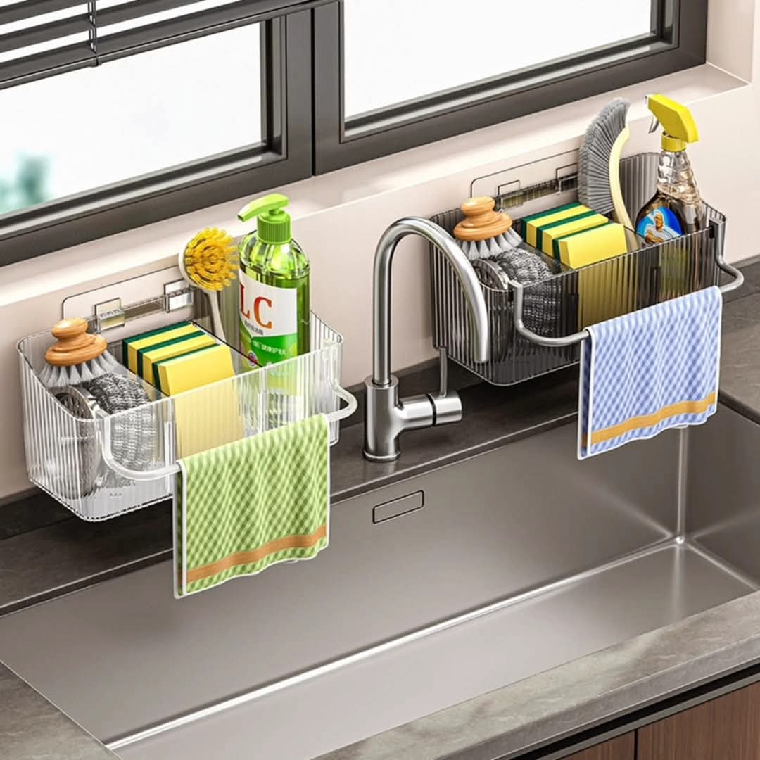 Wall Mounted Sink Organizer