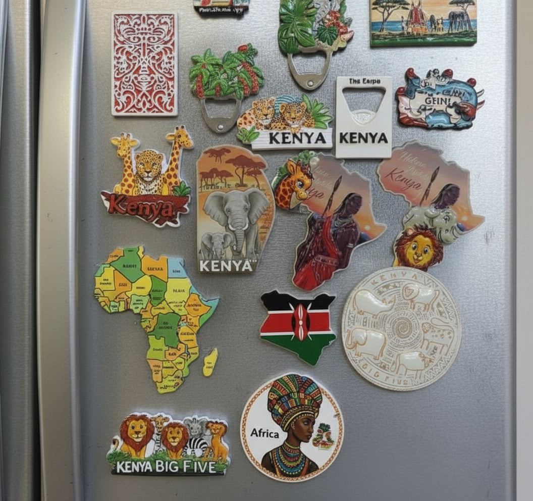 Africa Heritage Magnet Fridge Décor Cultural Souvenir