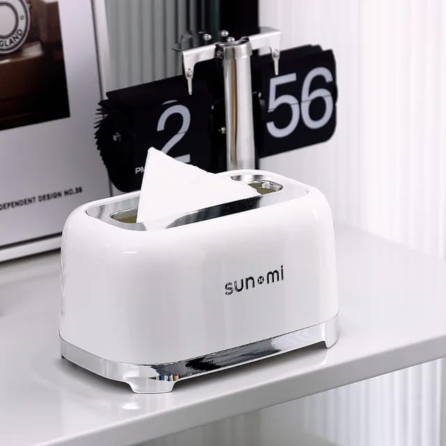 Gemelli Colllection classy serviette holder white napkin holder dining table kitchen décor