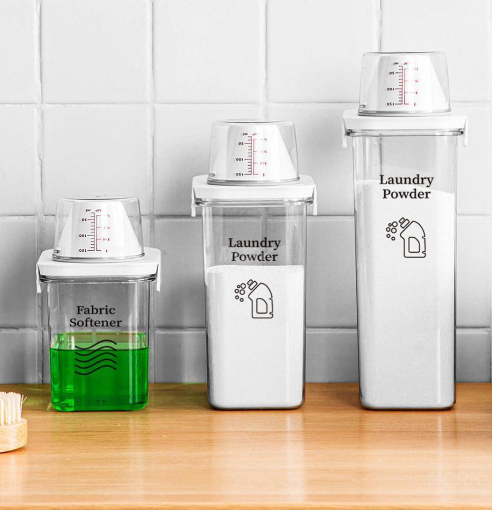 Acrylic Detergent Container