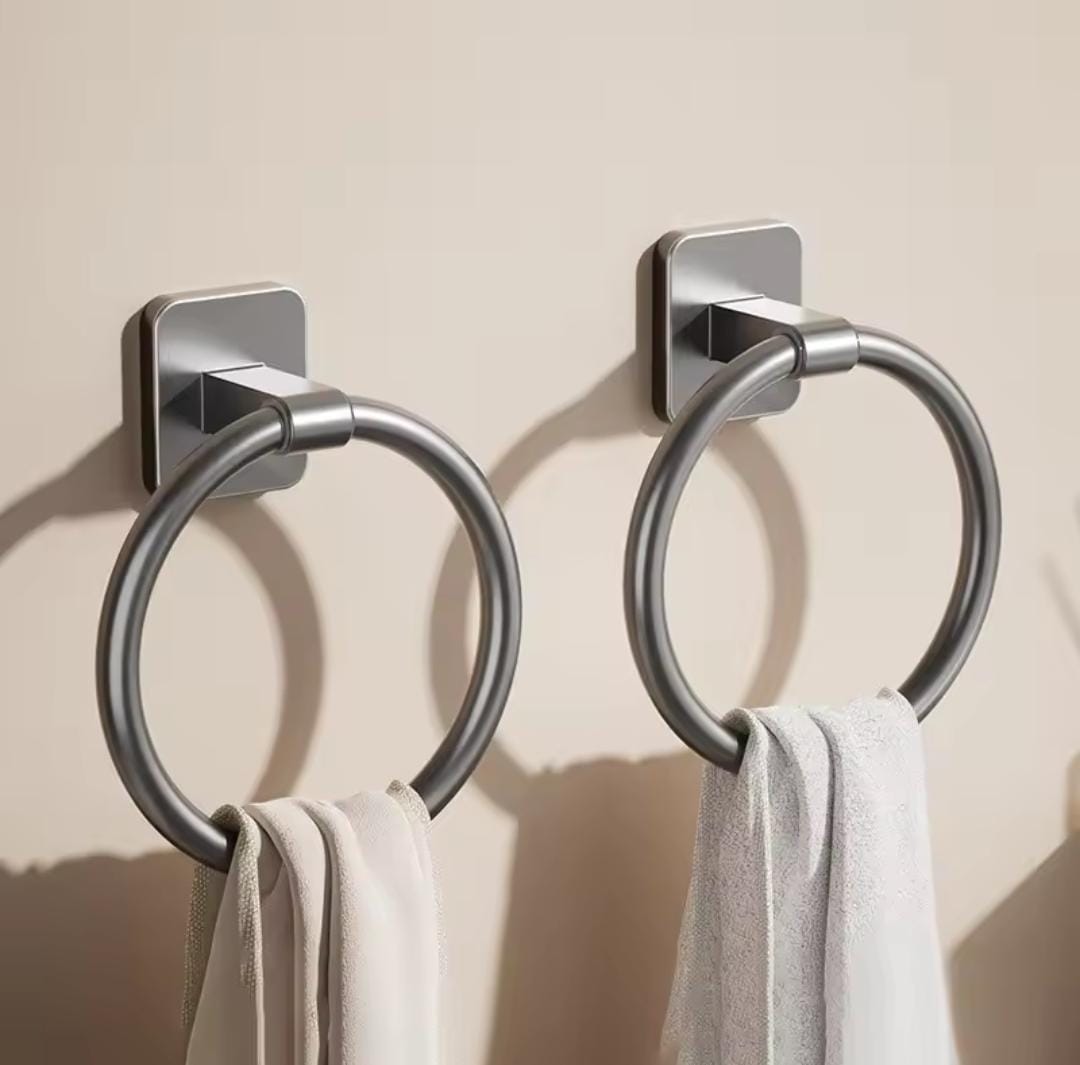 Self-Adhesive Towel Ring for Bathroom or Kitchen