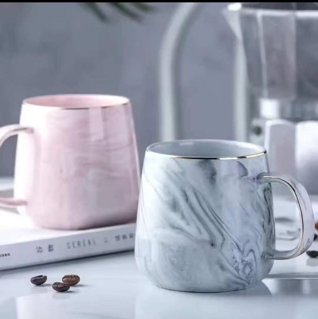 Marble Ceramic Cups