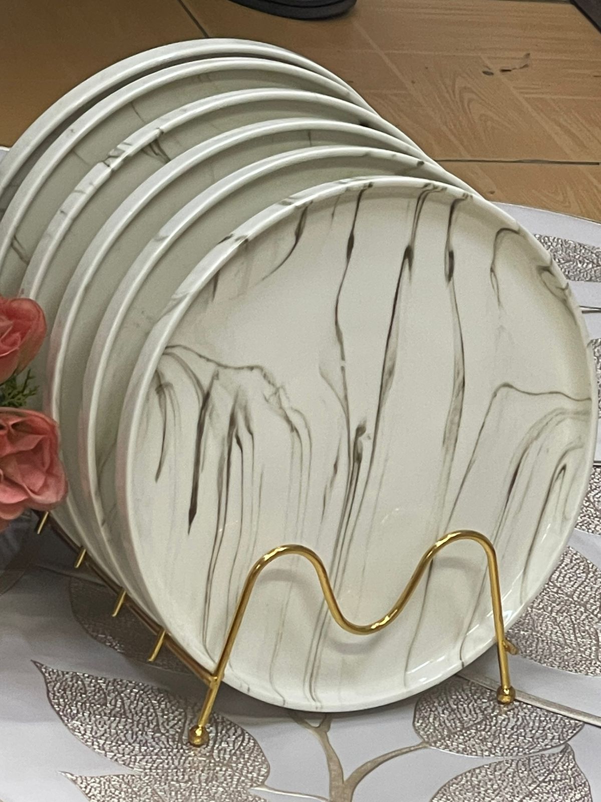 Marble Ceramic Plates