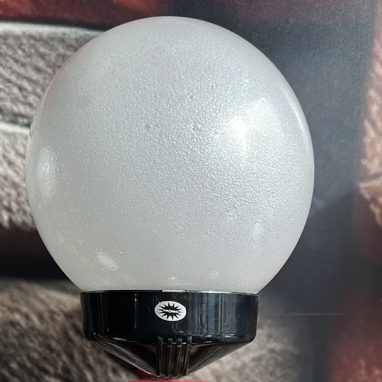 Globe style wall light with spherical shade for ambient interior lighting TG MONG-15-10-8B - Gemelli Collection