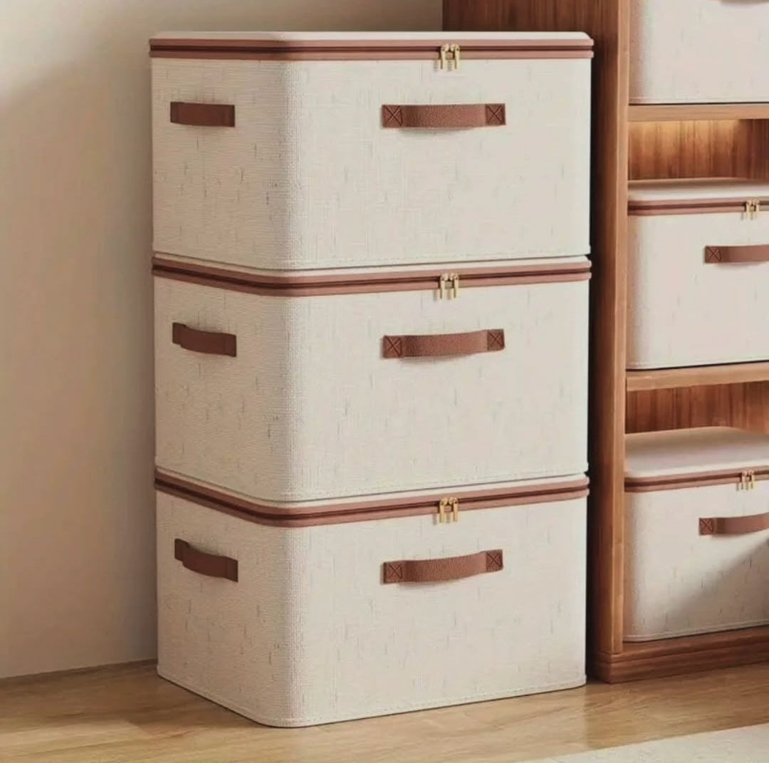 45 × 35 × 26 cm Foldable Fabric Storage Box with Cover - available in Nairobi, Kenya