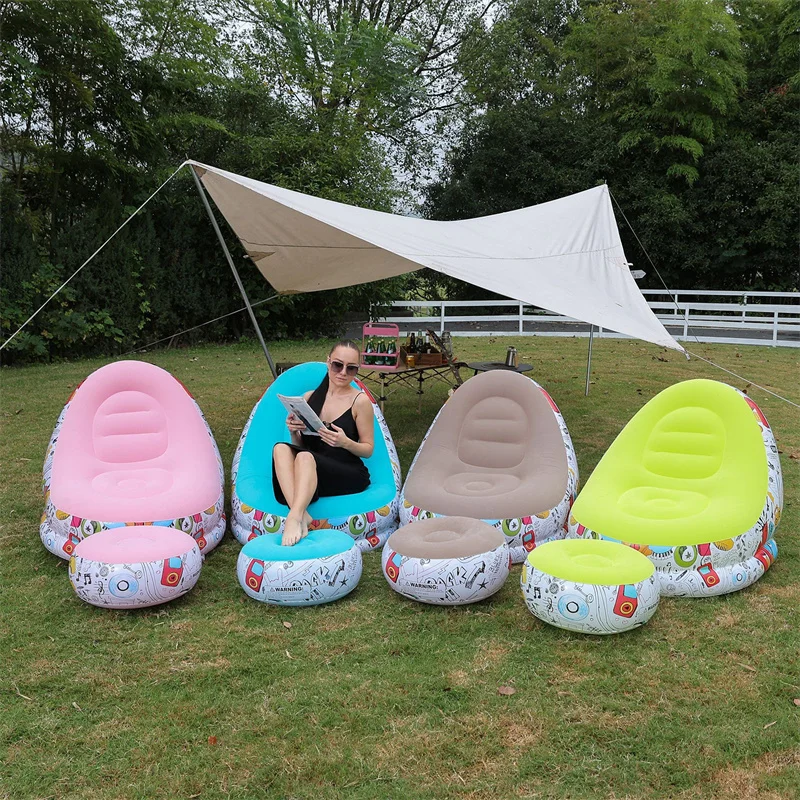 Inflatable sofa seat
