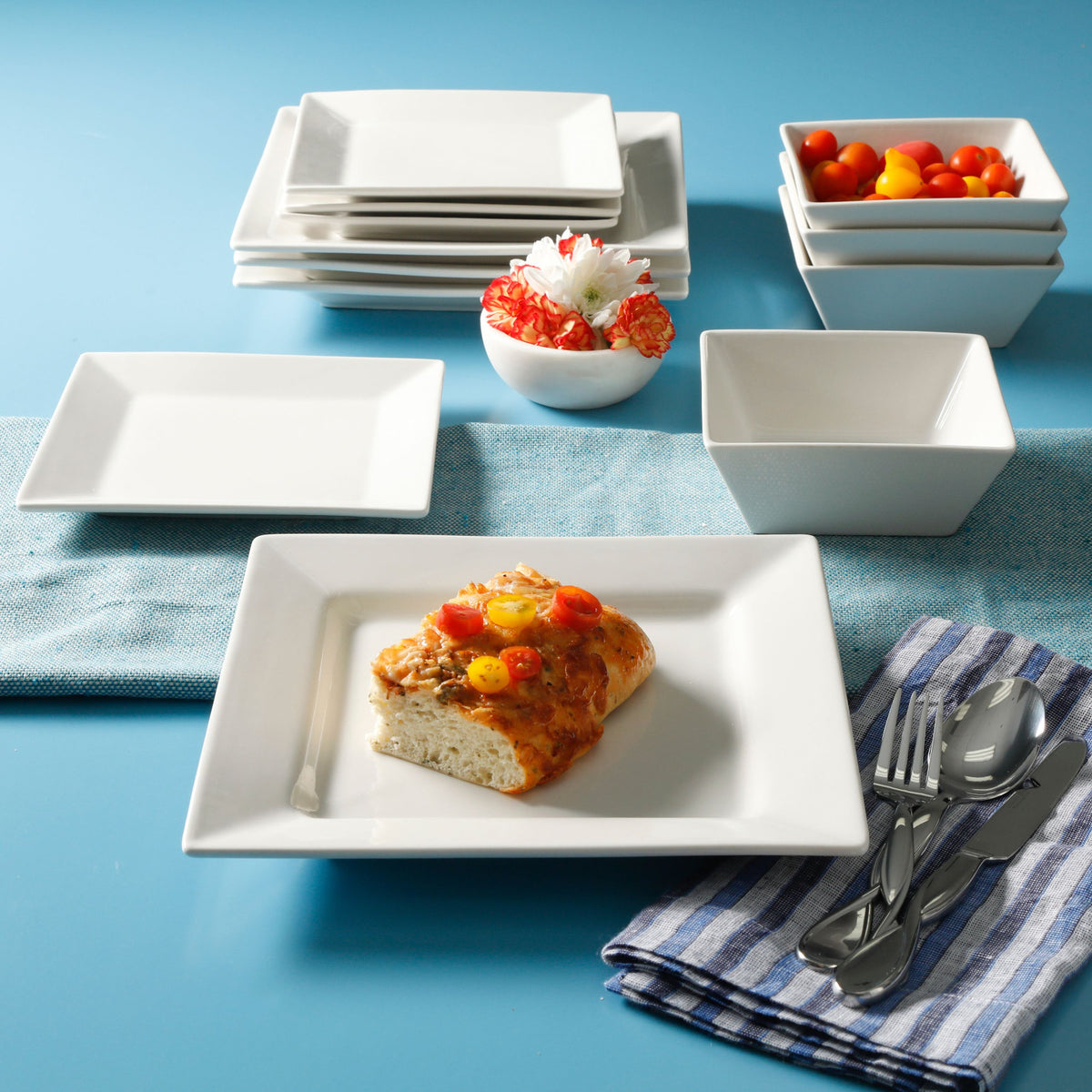18pc Double  Dinner Set