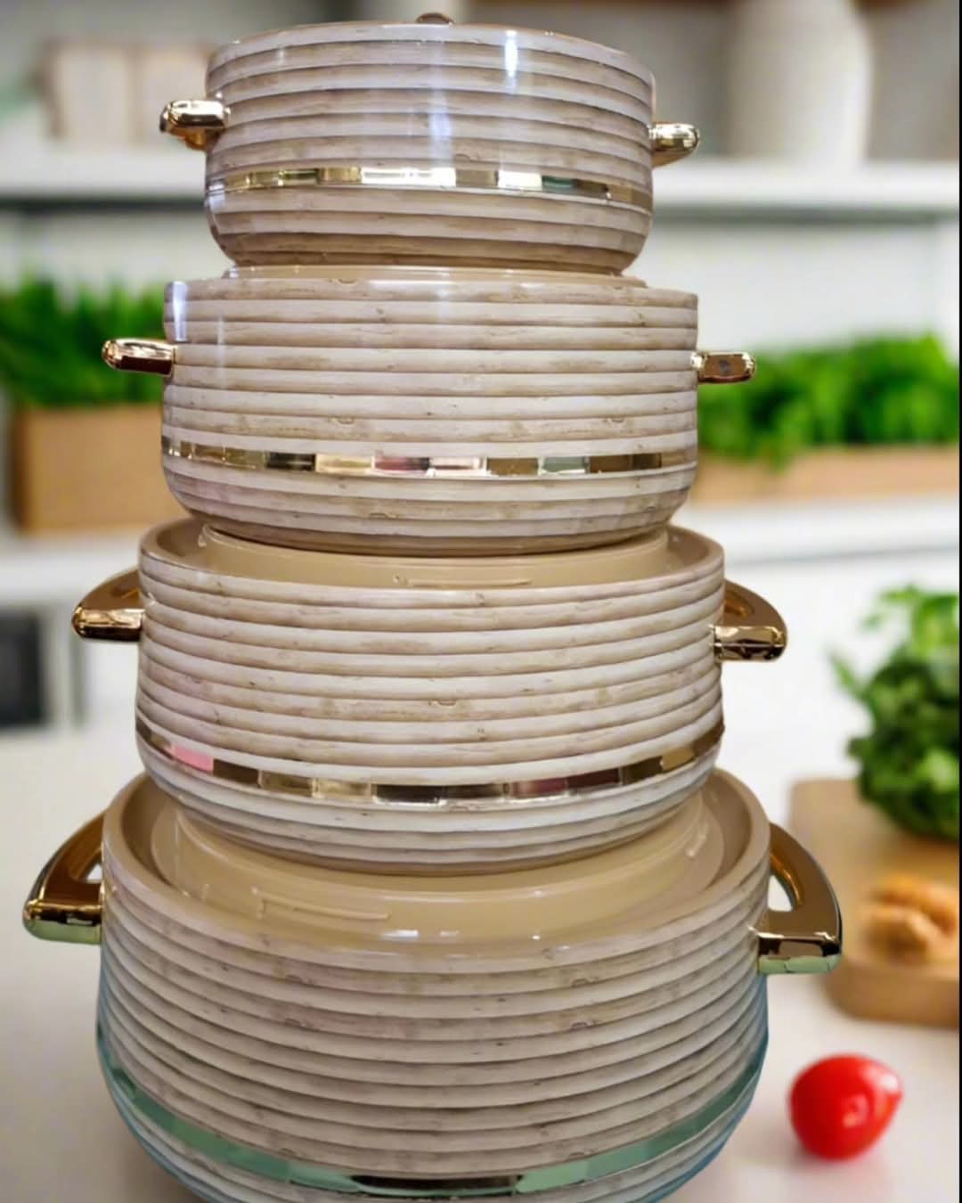 4Pcs Insulated Hot Pots