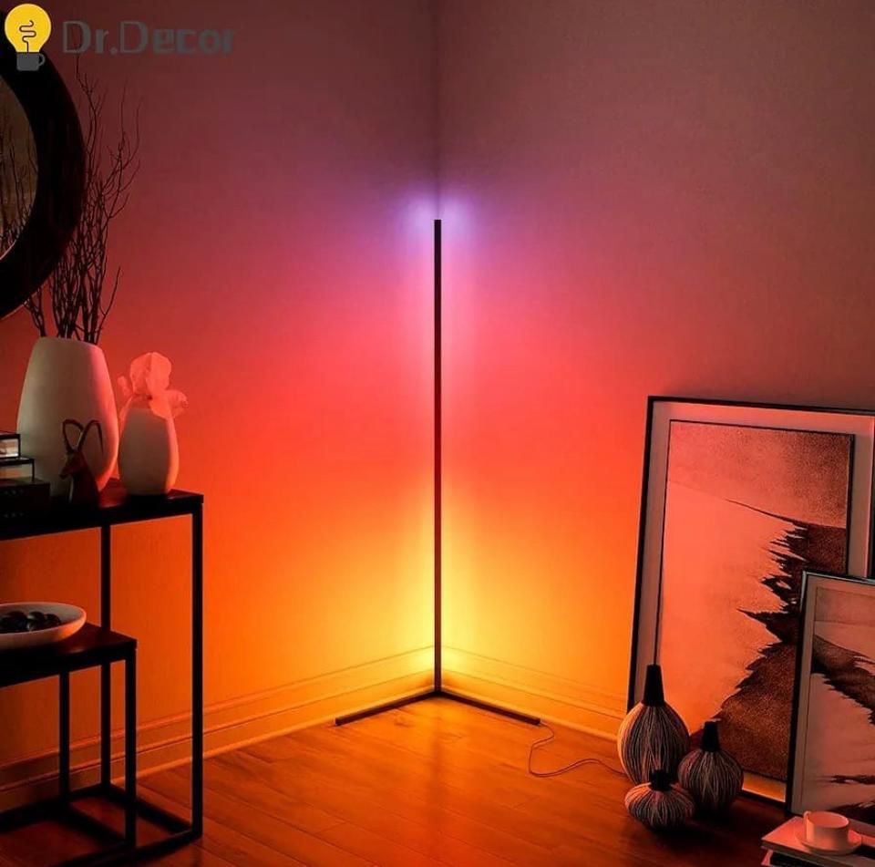 RGB Corner Floor Lamp