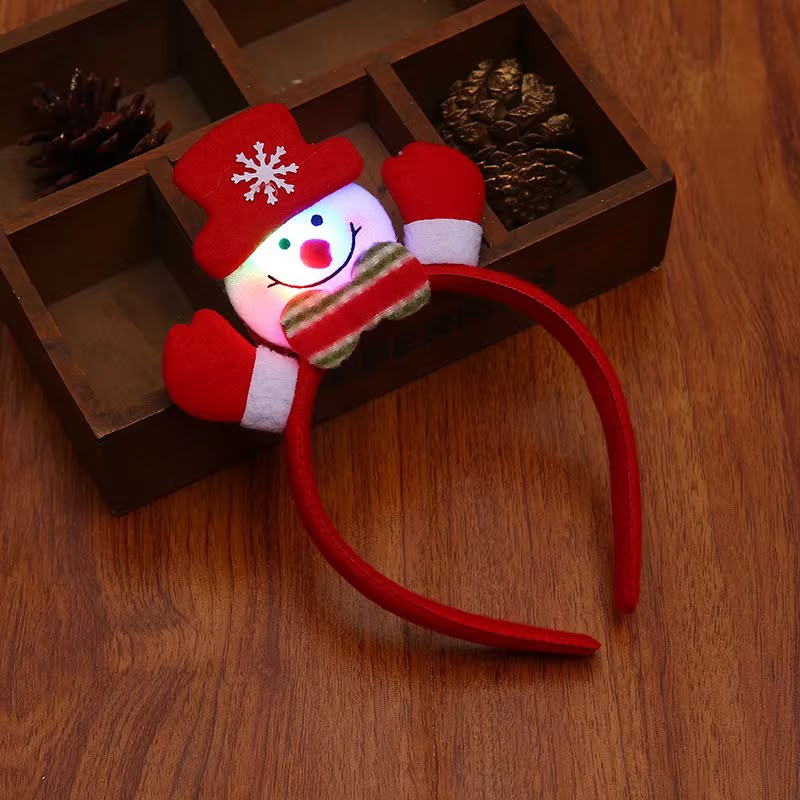 3pcs LED Christmas Headband