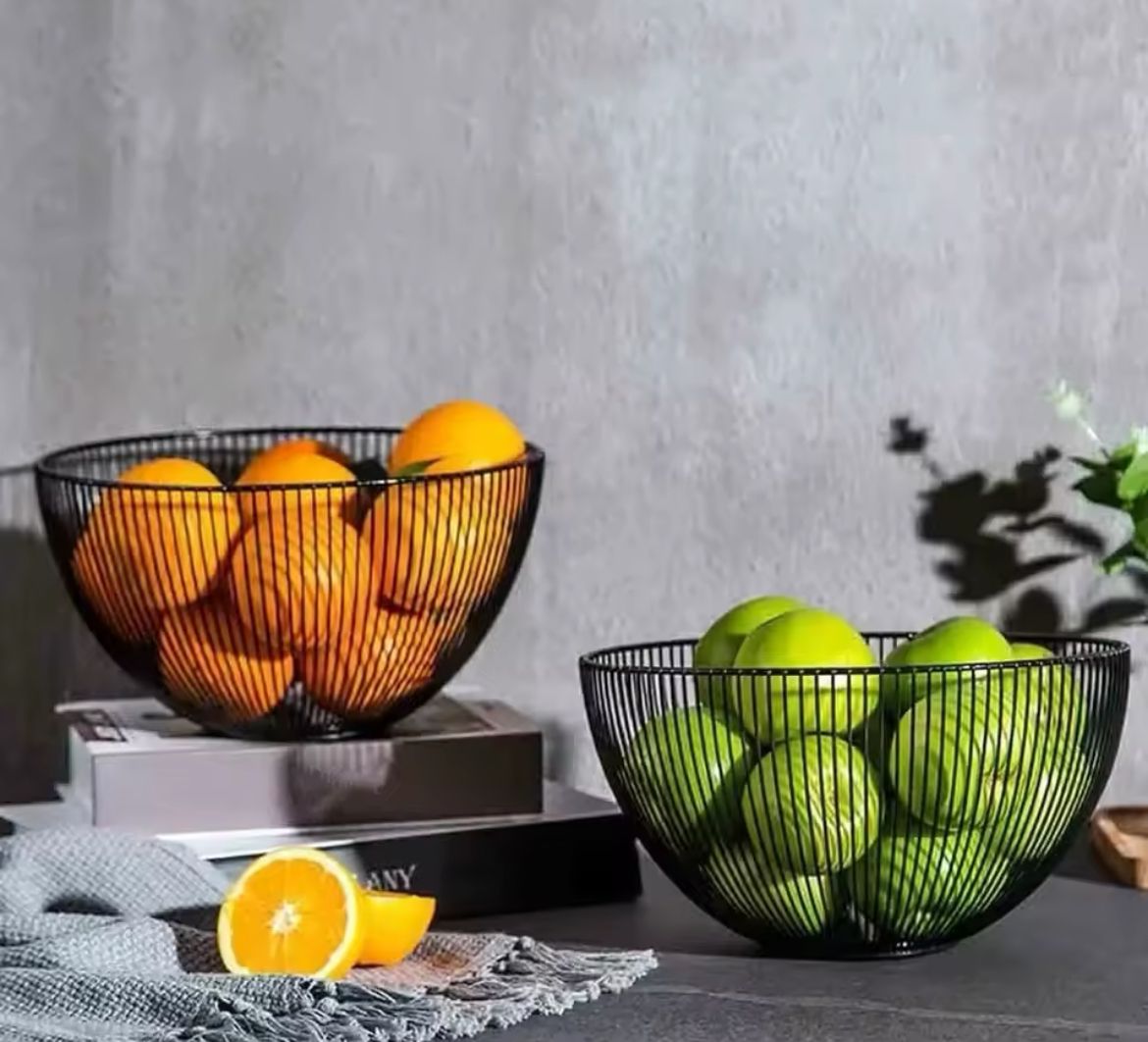 large capacity fruit basket and egg storage rack kitchen organiser available in black and white multi purpose countertop storage basket for fruits