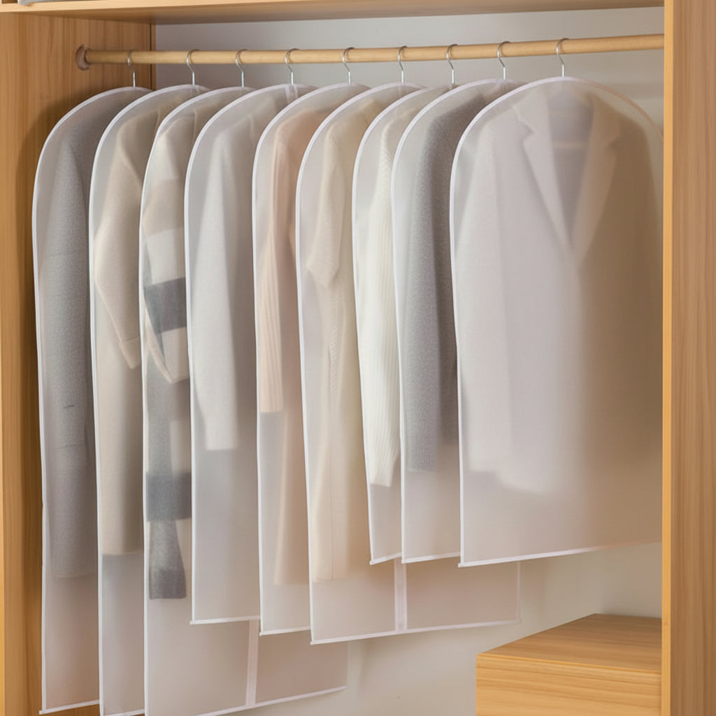 Reusable Transparent Clothes Dust Cover Garment Bag