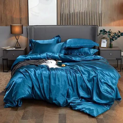 Silk duvet cover