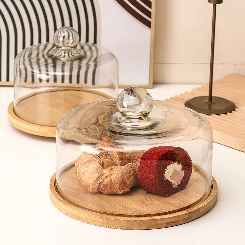 Glass Dome Cake Cover