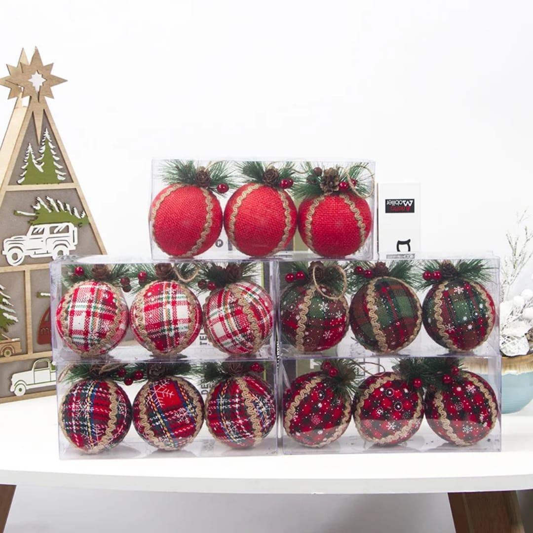 3pcs Christmas Ball Decoration