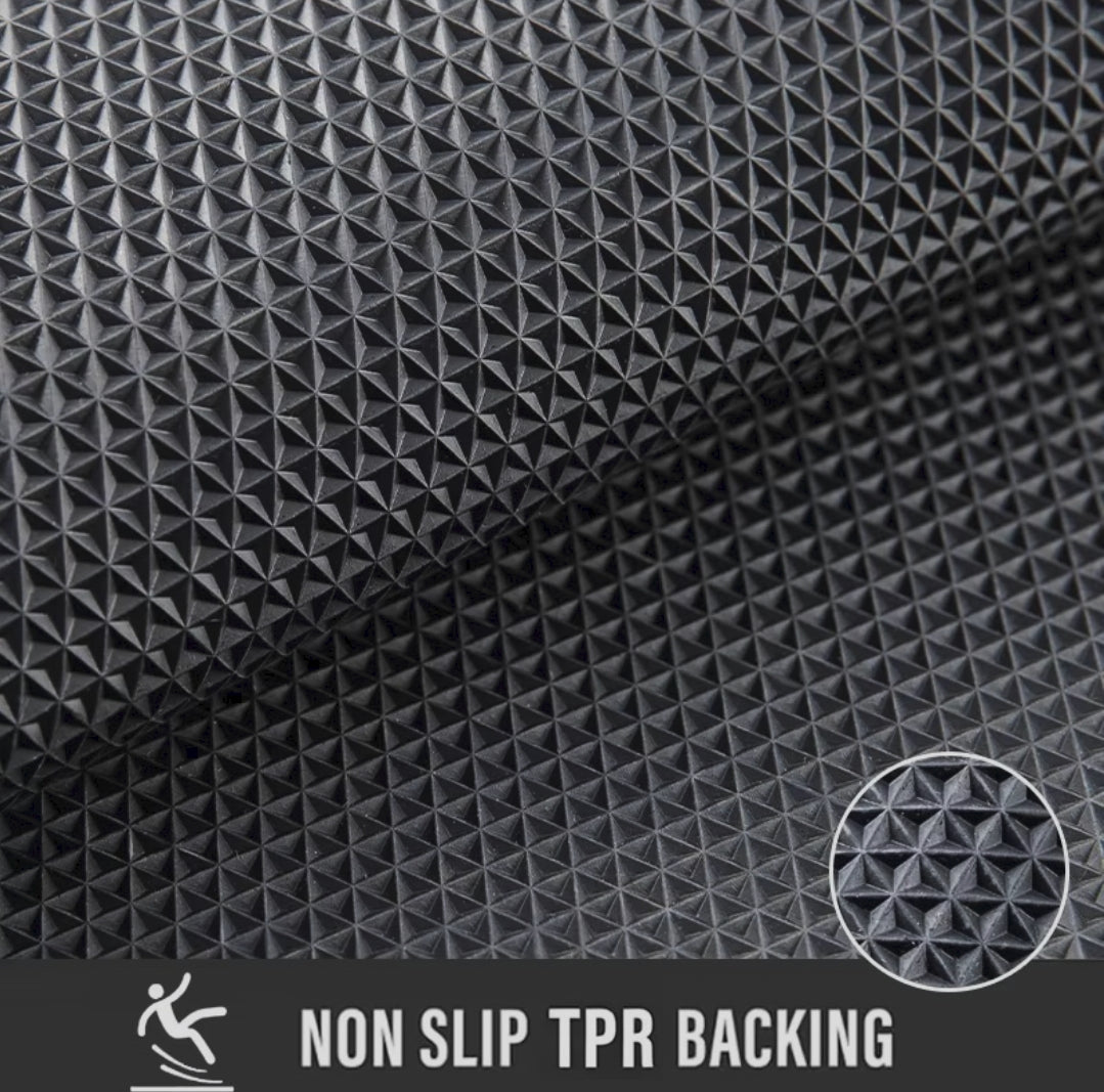 Oval Door Mat with Rubber Bottom