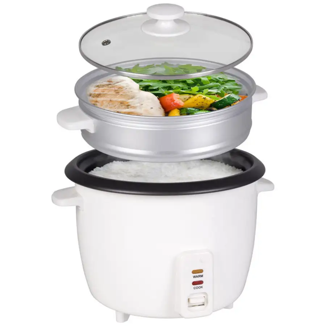 Electric Rice Cooker with steamer