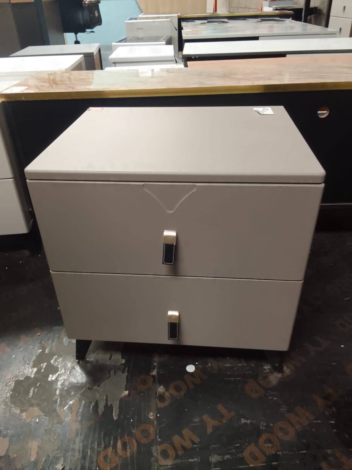 Bedside Cabinet With Drawer And Lower Storage Compartment
