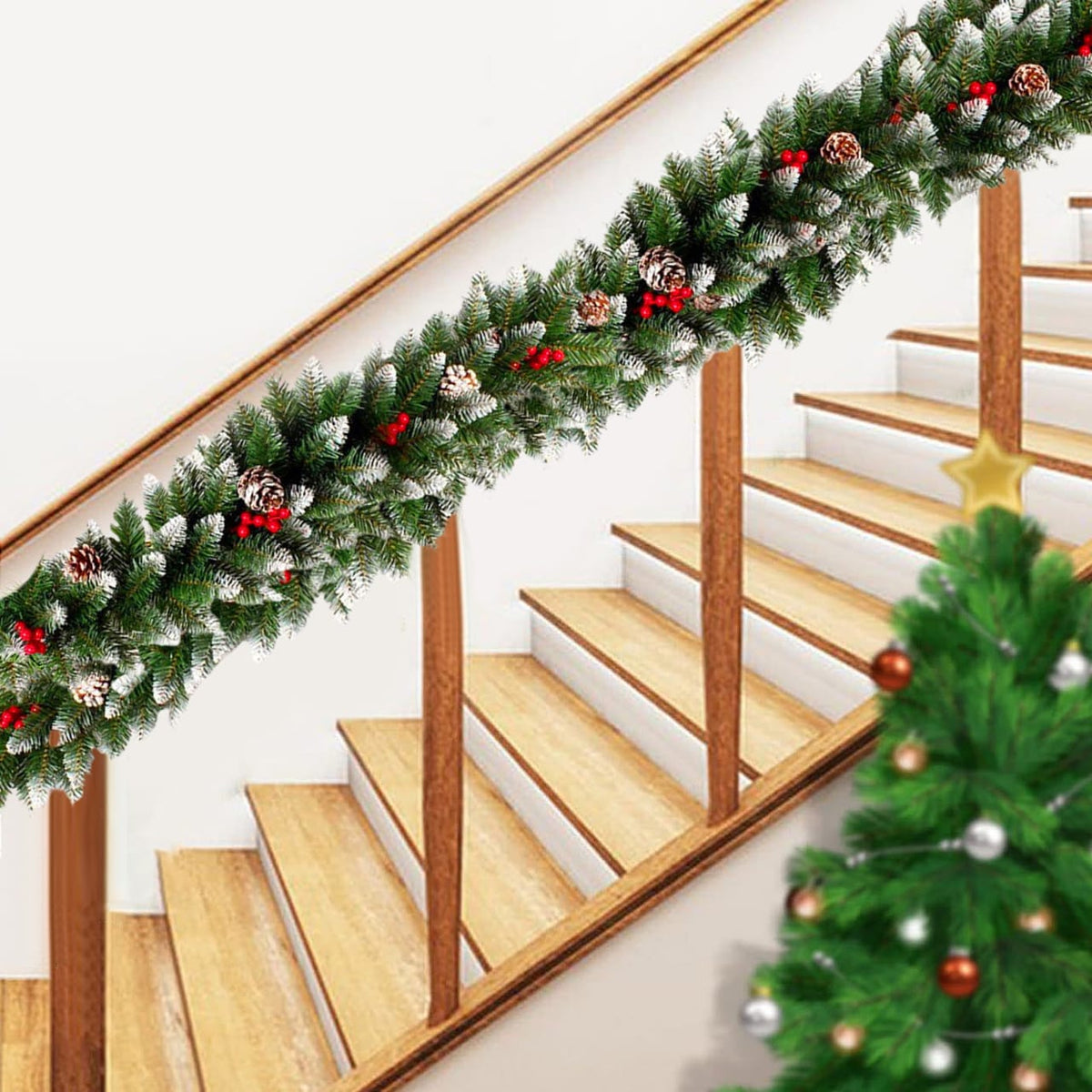 2.7M Christmas Garland