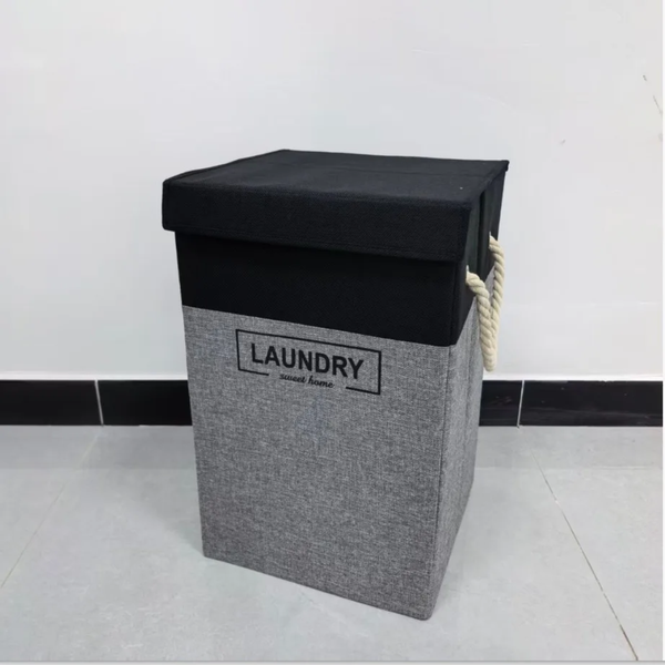 Laundry Hamper with Lid