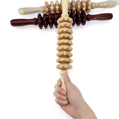 Wooden Exercise Roller