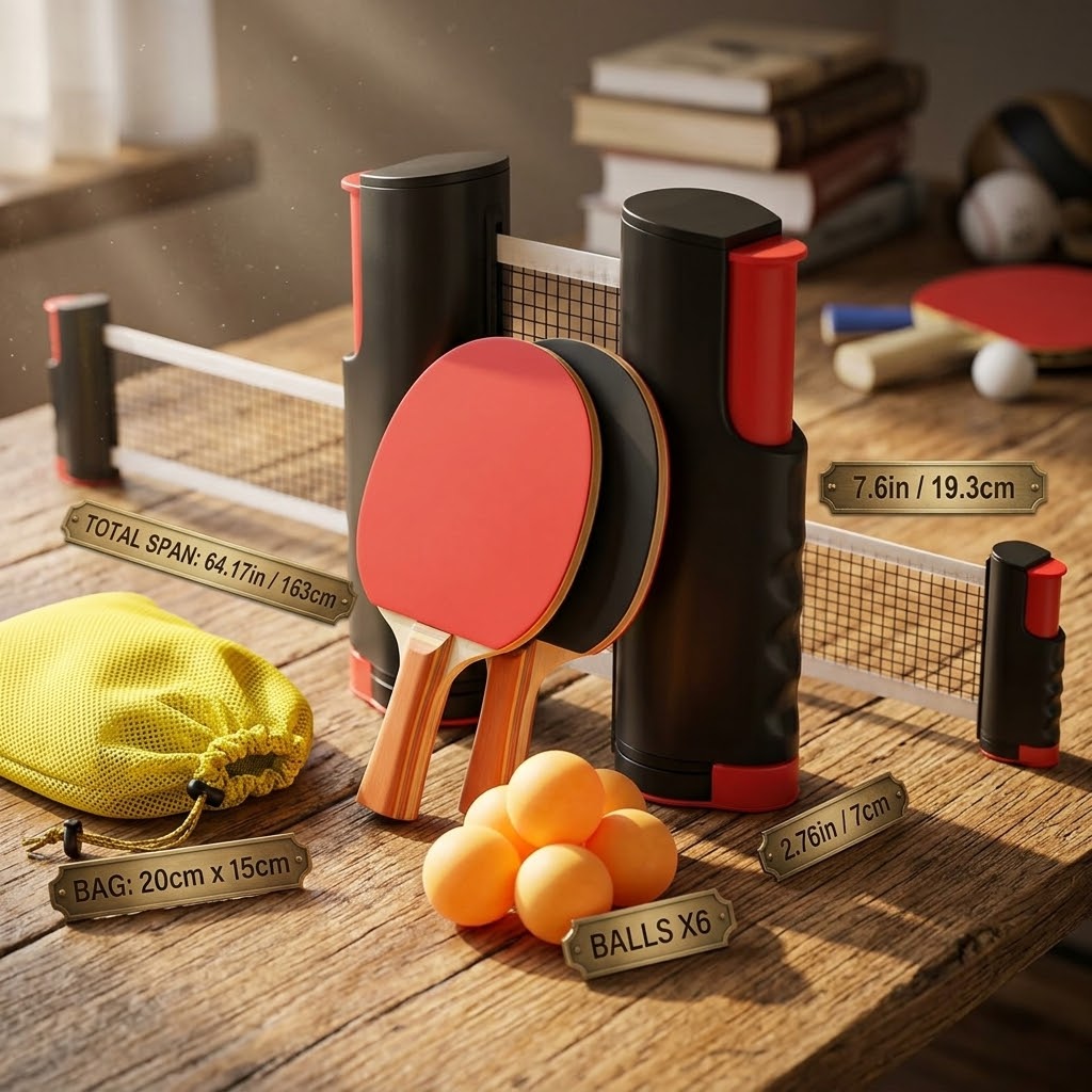 Portable Table Tennis Training Set