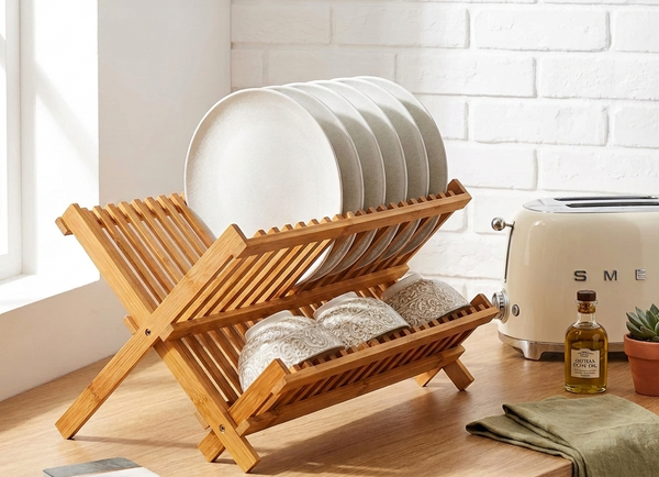 Bamboo Dish Rack