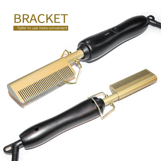 Electric hair straightener/flat iron