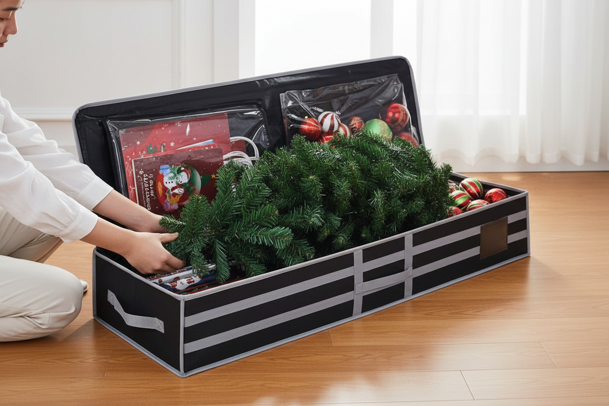 Artificial Christmas Tree Storage Bag Waterproof Holiday Organiser 105*35*16cm(L*W*H)
