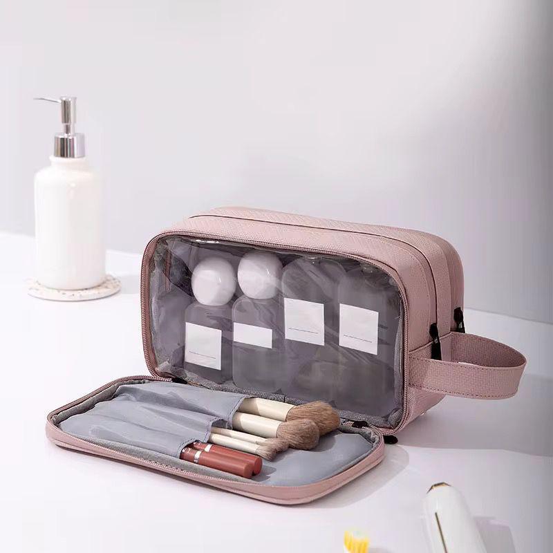 multilayer wet and dry separation toiletry storage bag