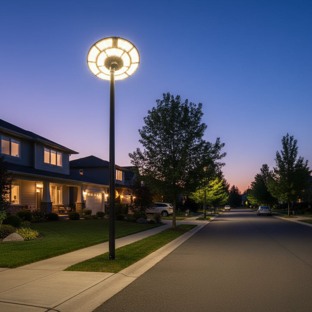 Solar Street Light, 1000W Round