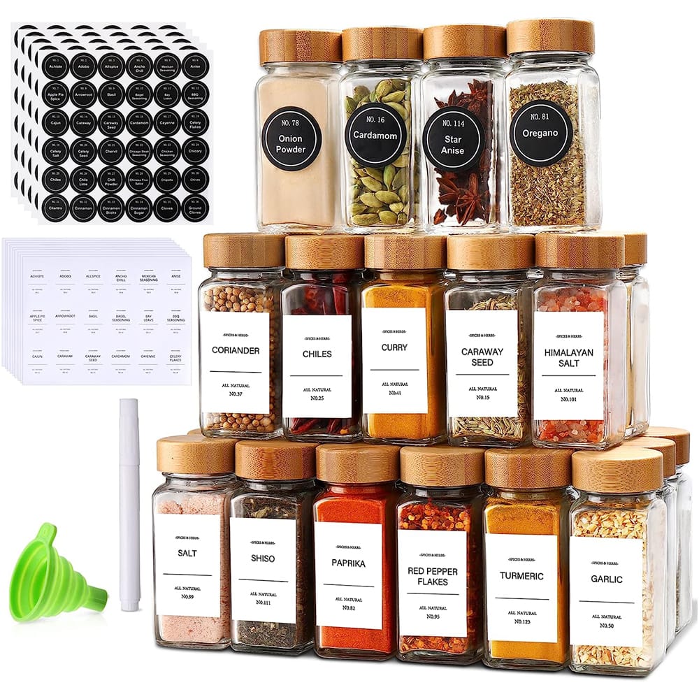 29 Spice Jars