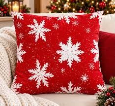 4-Piece Christmas Cushion Cover Set 45 × 45cm