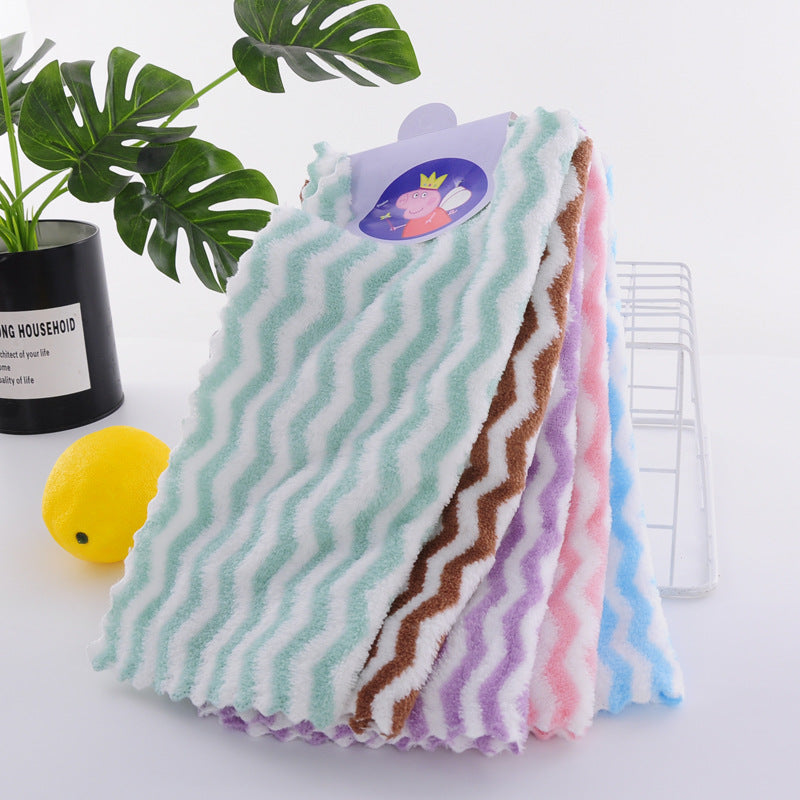 5pcs Microfiber Kitchen Towel