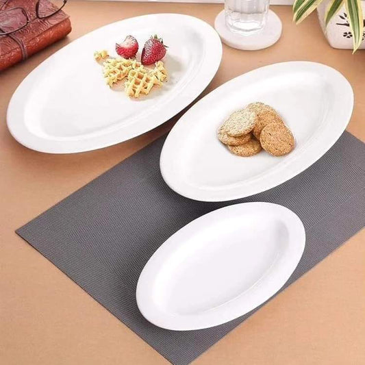 6pc oval plates