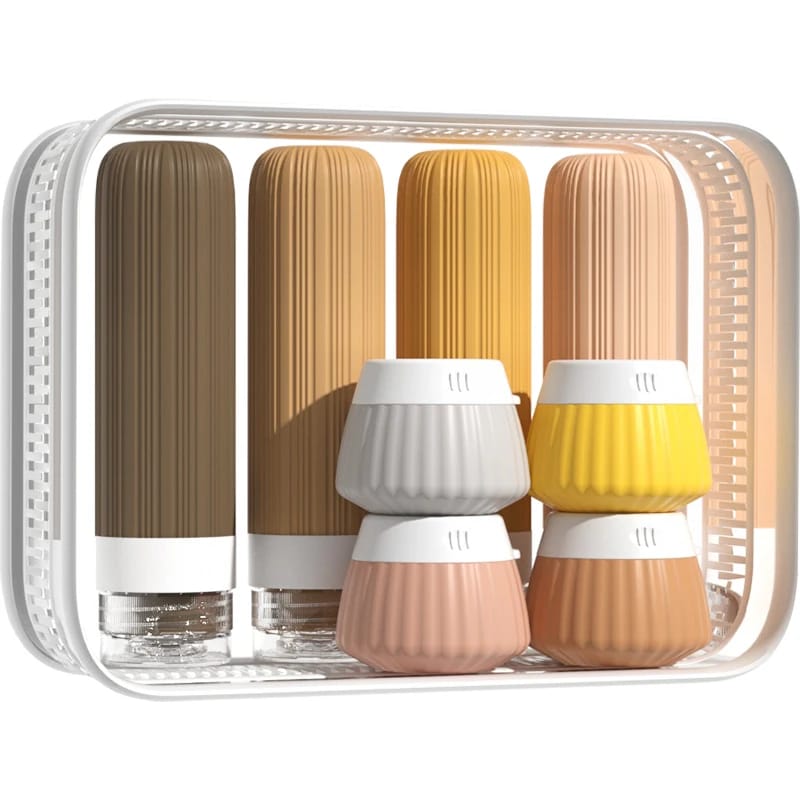 Silicone Travel Lotion Bottles Set