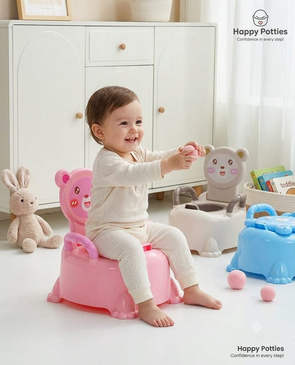 Gemelli Collection – kids’ training potty with a practical child-friendly design for toilet training, providing a convenient and easy-to-clean potty solution for young children at home.