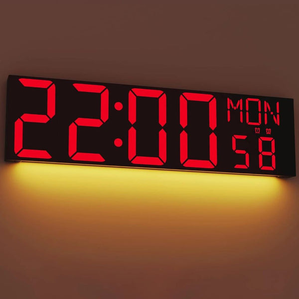 30-Inch LED Digital Alarm Clock-73.2× 20.1 cm