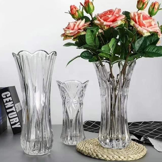 Small Thick Glass Vases