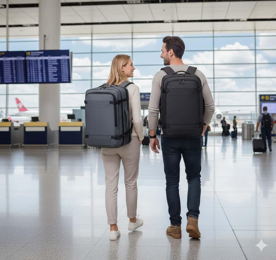 Multifunctional Expandable Travel Backpack