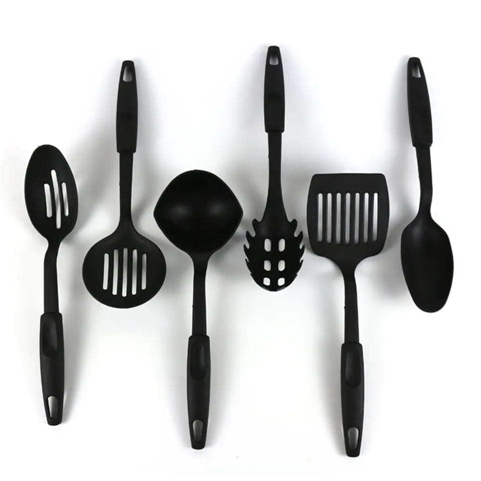 6pcs Black Kitchen Set